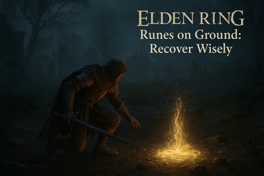 Elden Ring Runes on Ground Explained for New Players