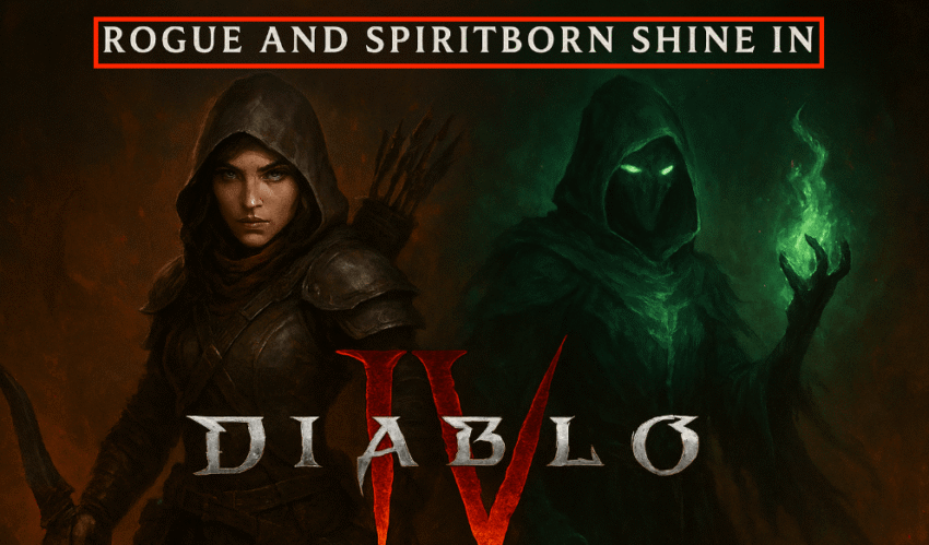 Rogue and Spiritborn Shine in Diablo 4 Season 10