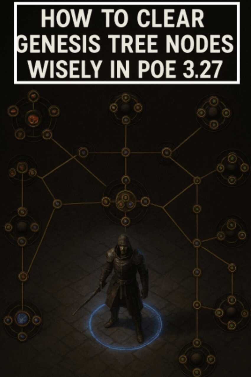 How to clear Genesis Tree nodes wisely in PoE 3.27