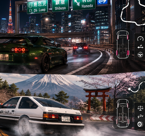 Forza Horizon 6 Best Tokyo C1 Loop and Mount Haruna Drift Tuning Setup